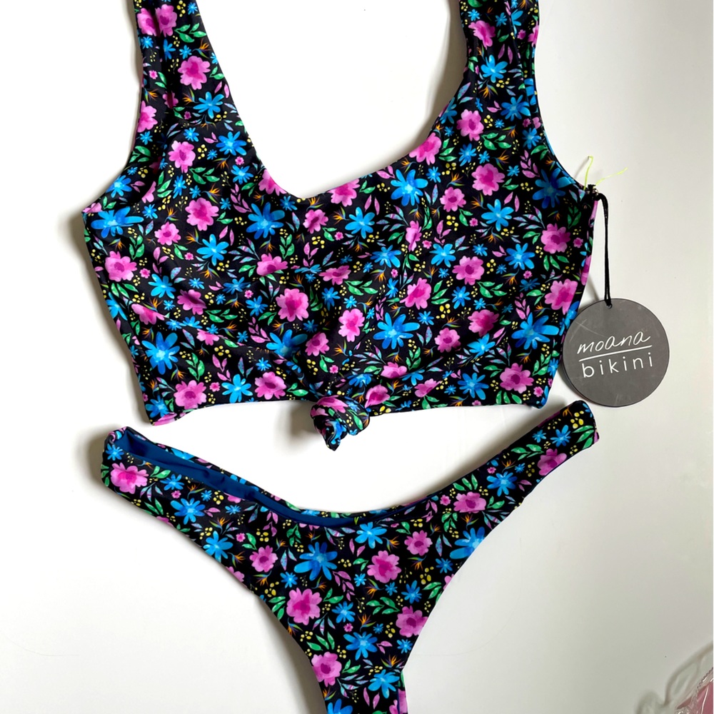 Moana Bikini Kylie Sport Top and Peyton Vee Bottoms
